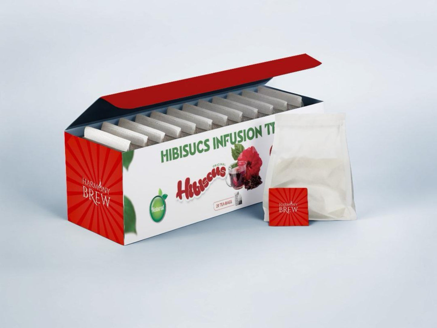 Harmony Brew - Hibiscus Original 20 Teabags